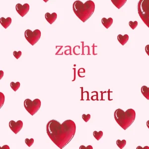 kaart Zacht je Hart